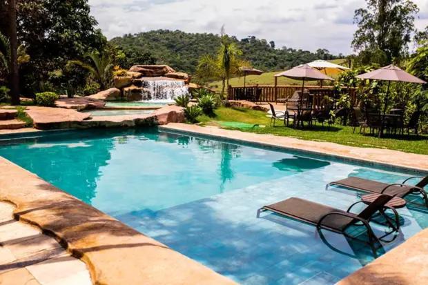 Hotel Fazenda Horizonte Belo บรูมาจิโญ ภายนอก รูปภาพ